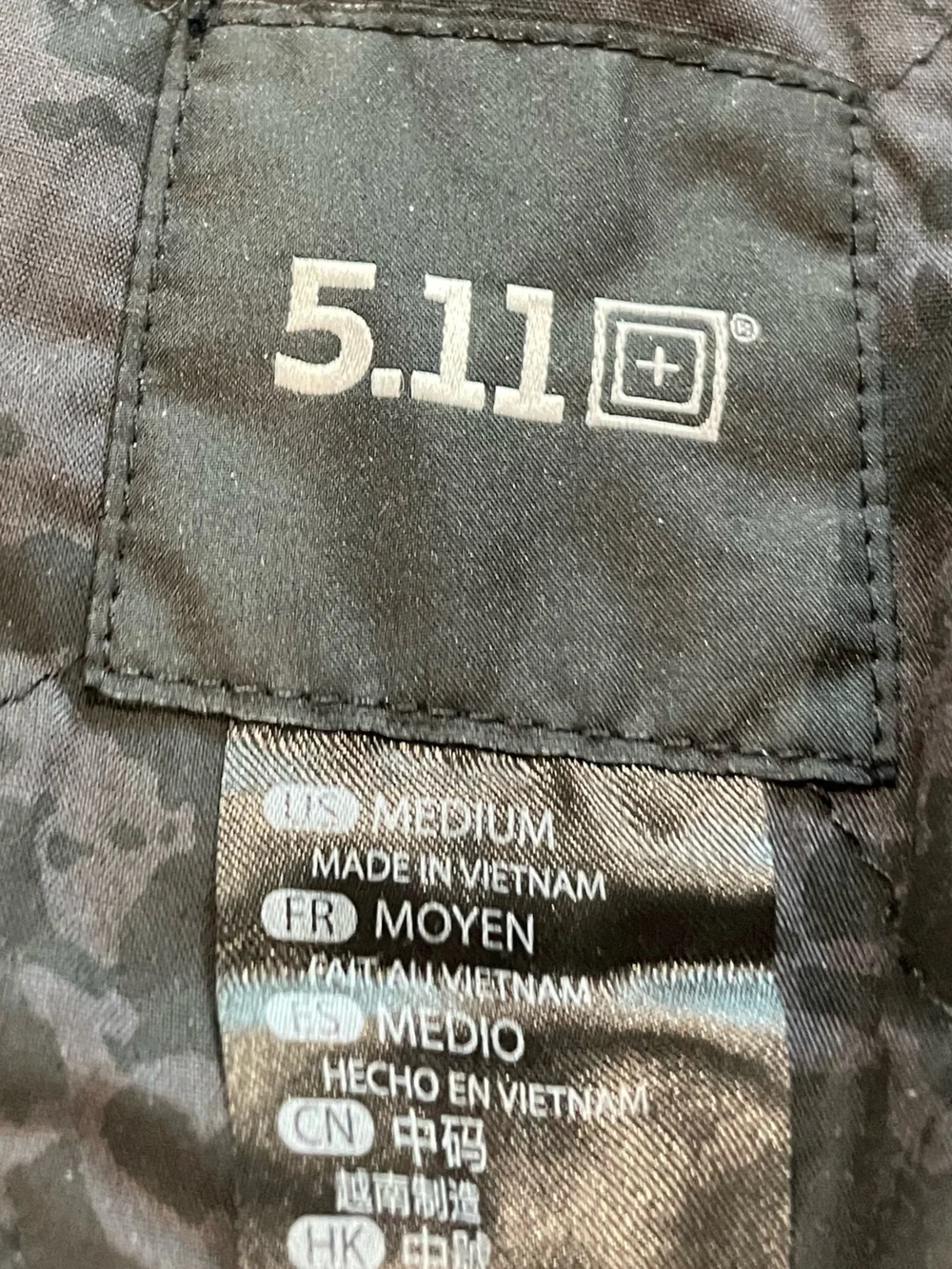 5.11 Tactical Blue Plaid Lightweight Frontier Shirt Jacket